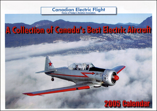 Canadian Electric Flight Calendar